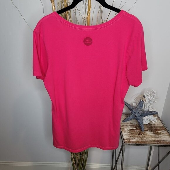 Life Is Good Graphic Tee Womens Medium - Picture 2 of 5